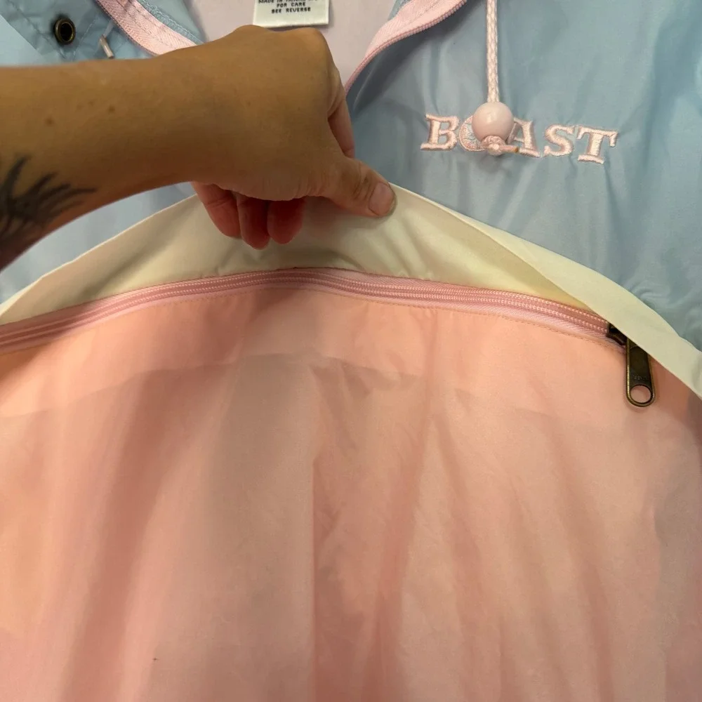Vintage Boast - 80's 90's‎ Colorblock Windbreaker Convertible Fanny Pack Sz M